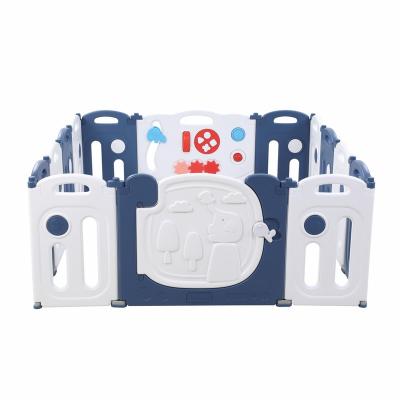 China New Modern HDPE Material Baby Fence Indoor Baby Playpen for sale