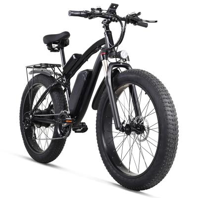 China Aluminum Alloy 1000W 48v 17ah Customized Modern National Colorful Fashion Design E-bicycle 26inch Tire Mountain Bike Electric Bicycle for sale