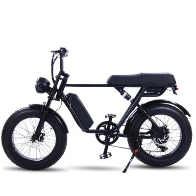 China China Supply Customized Carbon Steel Color Logo 48v 500w 8ah-29ah Fat Tire Mountain Bike Electric Adult Electric Bike for sale