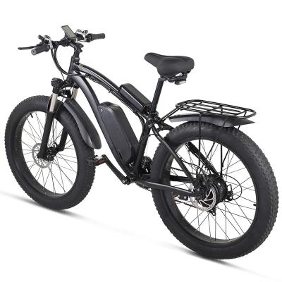 China Aluminum Alloy 1000W 48v 17ah Customized Modern National Colorful Fashion Design E-bicycle 26inch Tire Mountain Bike Electric Bicycle for sale