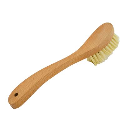 China Stocked scrub cleaning brush easy cleaning and washing brush sisal bristle for sale