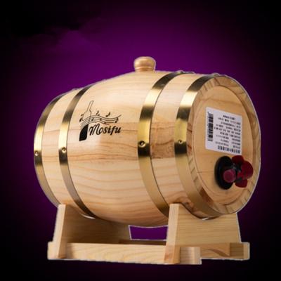 China China Custom Small Distressed Wooden Barrel For Packing for sale