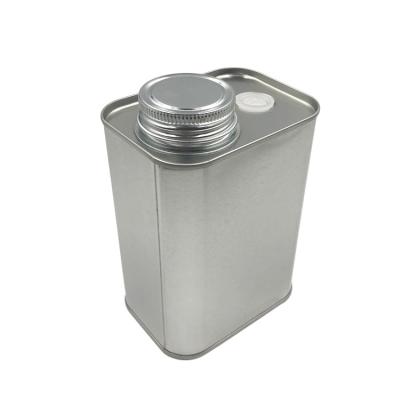 China Empty Coffee Bean Tin Cans Empty Coffee Cans of Screw Lid 500ML for sale