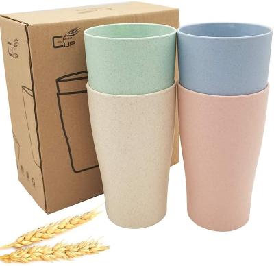 China True Viable With No 3 7days Wheat Straw Cup Piece Set Of Cups 38g for sale