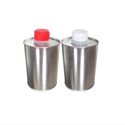 China Hot sale 500ml food metal tin cans for engine oil and lubricating oil motor oil packaging for sale