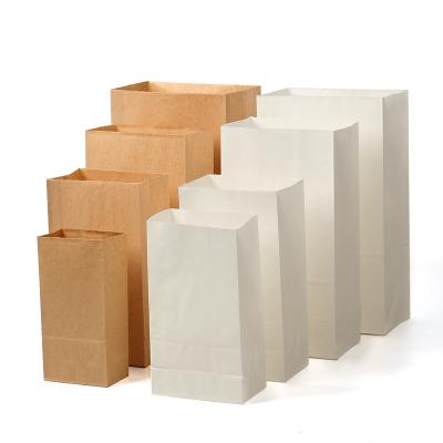 China Recyclable New Listing Treats Paper Bags Candy Bag Party Bag Self Adhesive Seal Bakery Snacks for sale