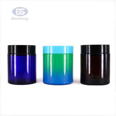 China Package 5g 10g 15g 20g 30g 50g 100g Cosmetic Cream Glass Jar And Glass Cosmetic Jar With Lid for sale