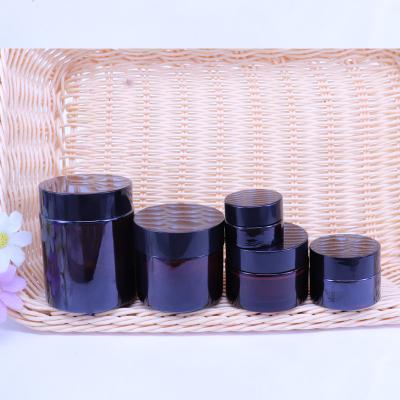 China Clear Glass Cosmetic Package Jar Cosmetics 250ml Glass Cream Jar Empty Candle Jars With Silver Lid for sale