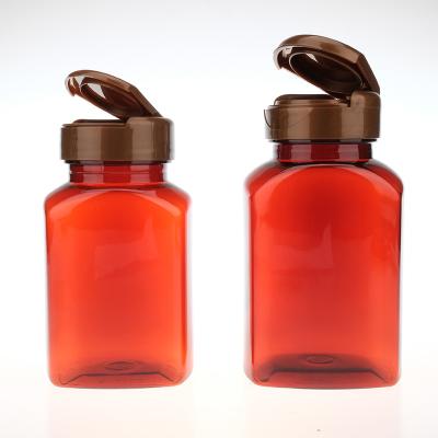 China Meidical packaging 120cc 150cc 200cc PET medical plastic bottle capsule pill plastic bottle health care for sale