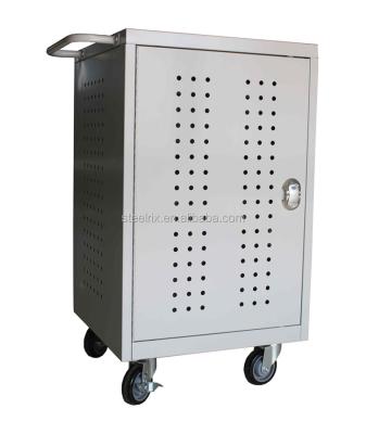 China Steelrix metal tablet charging and storage cart, new design for sale