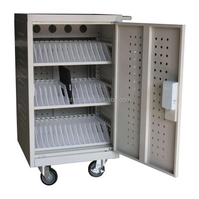 China Steelrix hot selling chromebook charging cart for 45 devices for sale