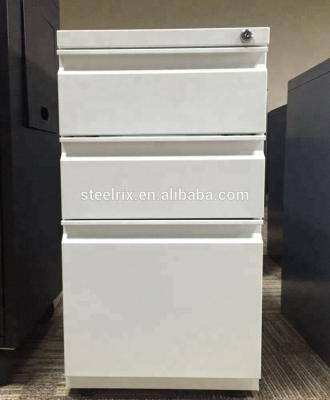 China Hot sale 3 drawers CUL approved office furniture metal fixed pedestal filing tool cabinet for sale