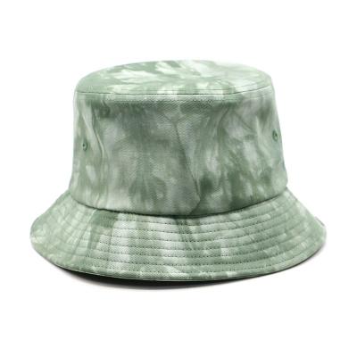 China Daily Use Custom Design Tie Dye Bucket Hats Vintage Style Dyed Tie Bucket Hats for sale