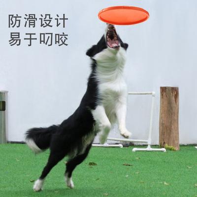 China Durable Lightweight Bite Resistant Anti Chew Silicone Pet Flying Disc Saucer Insect Training Equipment Soft Toys For Dog Play for sale