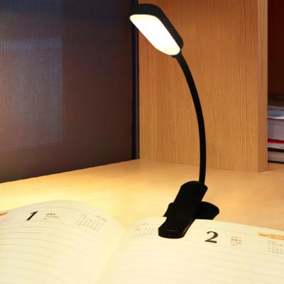 China Modern Chargeable Led USB Study Book Light Reading Light Eyes Care Portable Lamp Clip Book Lamp Light for sale