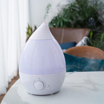 China Comfortable Portable Ultrasonic Mist Humidifiers 2.8L 3.5L Capacity Air Humidifier for sale