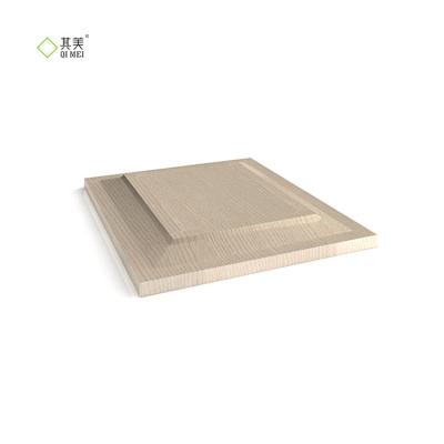 China China Factory Wholesale Modern PVC Coated MDF Board And Windows Wooden Kitchen Cabinet Door for sale