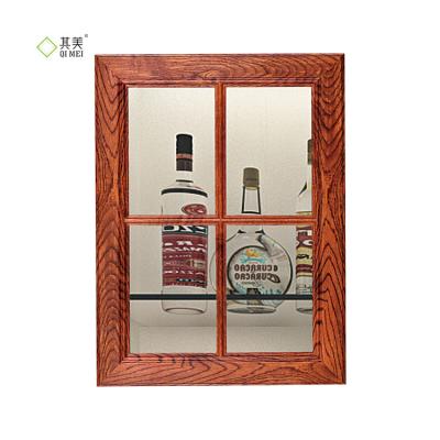 China Factory Price Classic Luxury PVC Membrane MDF Board Sideboard Doors For Bedroom for sale