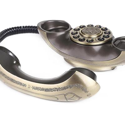 China Retro Antique Telephone Handset Land Line Telephone Handset Attached Telephone for sale