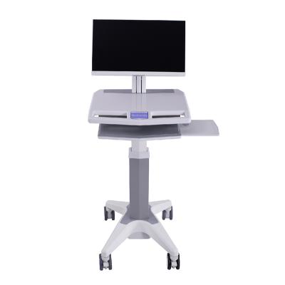 China Computer Worstation Single Commercial All-in-One Hospital Computer Cart for sale