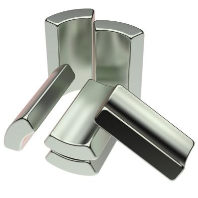 China neodymium segment shape magnet for dc motor loudspeaker manufacturer custom special strong magnets permanent for sale