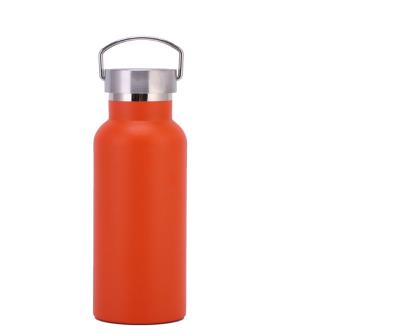 China Custom Logo Large Capacity 500ml Stainless Steel Water Bottle Matte Insulated Vacuum Flasks for sale