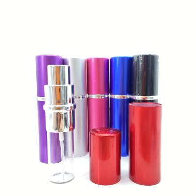 China 10ml Perfume Bottle Cosmetic Refillable Round Perfume Atomizer for sale