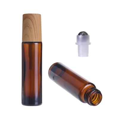 China Top Quality 3ml 5ml 10ml Cosmetic Wholesale Glass Round Roller Glass Bottle for sale