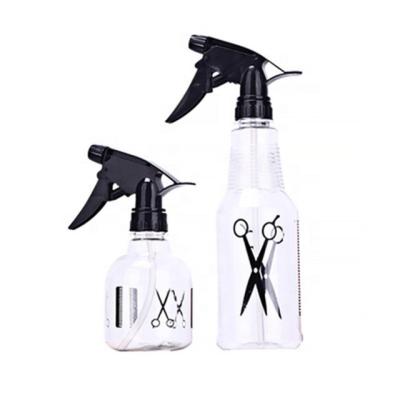 China Transparent Hairdressing Household Products 250ML 300ML Spray Bottle Plastic Color Bottle for sale