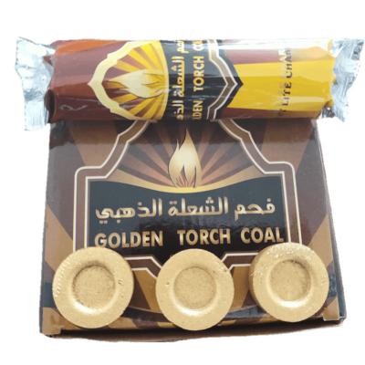 China Oud Madden Mercury Instant Light Fruit Round Shisha Charcoal Wood Tablets for sale