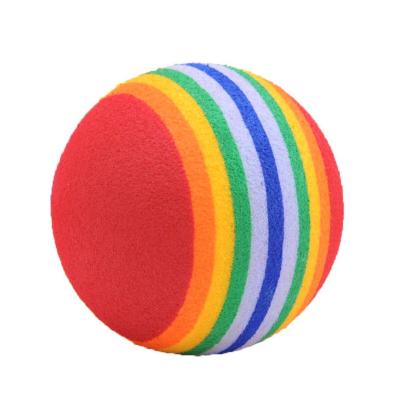 China Sustainable High Quality Spherical Chew Toy Durable Pets Play Toy Balls Best Selling Chew Toy Multi Color Ball for sale