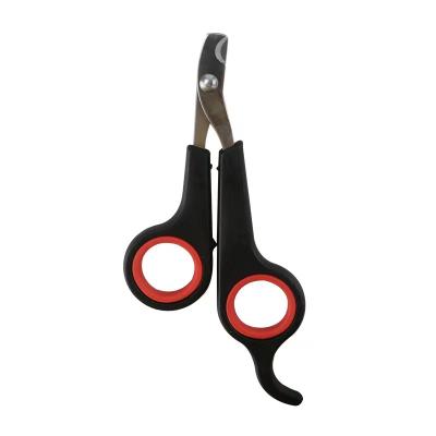 China Sustainable Quality Guaranteed Stainless Steel Pet Nail Cutting Scissors Trimmer For Dog Cat for sale