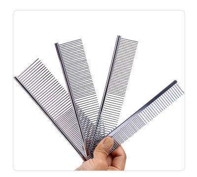 China Factory Hot Sale Viable Easy Using Anti-static Dog Hair Comb Brush Pet Grooming Cleaning Comb for sale