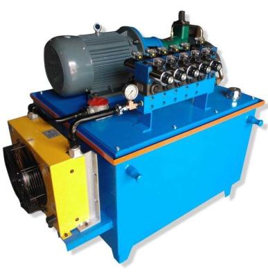 China Double Acting Hydraulic Pump Station 3kw700bar High Pressure Piston for sale