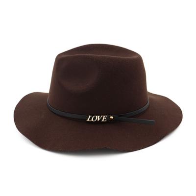 China 100% Porkpie Hats Cozy Custom Bow Ribbon Bow Brim Plush Wool Felt Hat Accessories for sale