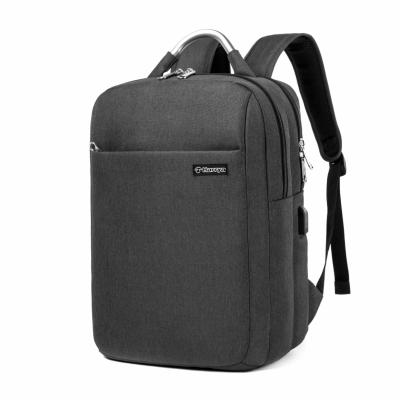 China With 15.6 Inch Portable USB Computer Messenger Bag Men's Business Laptop Backpack Waterproof Shockproof Bag for sale