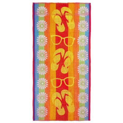 China Promo QUICK DRY Beach Towel Factory Matched Jacquard Pool Towel 30in x 60in Supplier for sale