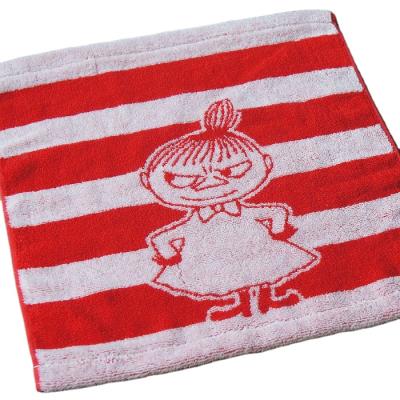 China China Custom QUICK DRY High Quality 100% Cotton Digital Printing Striped Hand Towel for sale