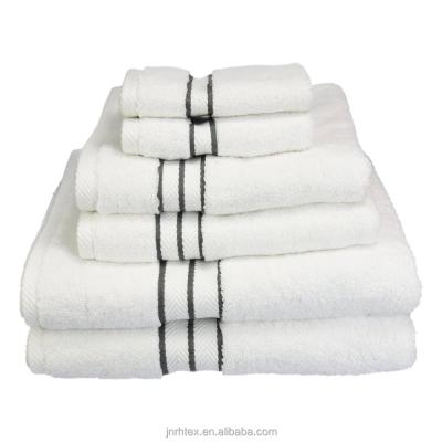 China QUICK DRY 400 GSM Egyptian Cotton Hotel Towel Set for sale