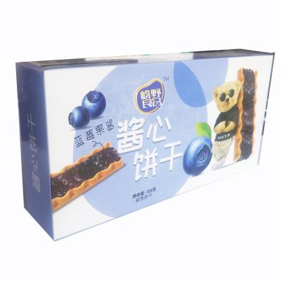 China OEM Natural TEDDY COOKIE BARS WITH FRUITS BLOCK INDIVIDUAL PACK CRISPY 125G COOKIE BOX for sale