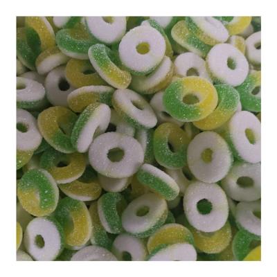 China Natural SOUR LIFE RINGS GUMMY SOUR APPLE FLAVOR DIFFERENT COLOR FLAVOR AVAILABLE FOR NEON for sale