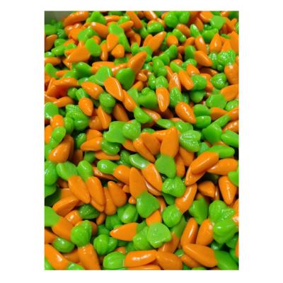 China Natural OILY AIR GUMMY CARROTS BULK PACK AVAILABLE FOR SOUR AND CUSTOM SIZE for sale