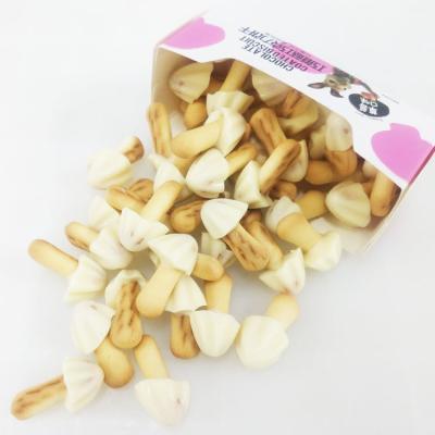 China CONFECTIONERY STRAIGHT FOR EAT. Mushroom Chocolate Snacks Pastry Product Mushroom Shaped Cookie tWhite Chocolate Cookie for sale