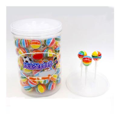 China Mini Lollipops Normal Ball Shaped Pop Hard Candy Hot Selling Item For Small Shop for sale