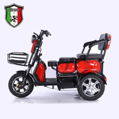 China China Tianjin new style electric tricycle 48V60V600W passenger tricycle high quality electric tricycle elder old adult electric factory export for sale