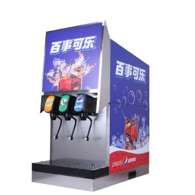 China Spray Painted Sheet Metal Nengyang Small Commercial Bar Soda Fountain Carbonated Soft Drink Dispenser Machine for sale