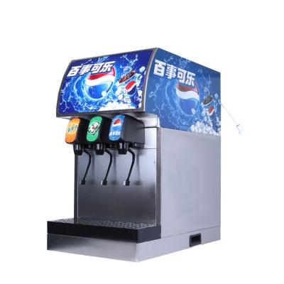 China Spray Painted Sheet Metal Nengyang Popular Cinema Use Soft Drink Mail Mix Soda Fountain Fast Making Dispenser for sale