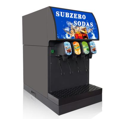 China Spray Painted Sheet Metal Nengyang China Made Multi-flavor Coke Soda Fountain Machine Popular Price for sale