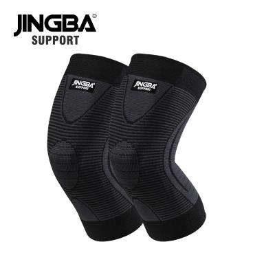 China SUPPORT 60612 Hot Selling High Elastic Compression JINGBA Knee Support Sports Protector Knee Sleeves Basketball Knee Brace for sale