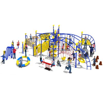 China LLDPE+Galvanized Pipe 2021 Net Playground Net Heavy Duty Net Playground For Kids for sale